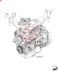 Схема (F4HFE413P A001) - ENGINE - 5801655811 - 47426272 (11/13-) 5801769819