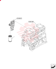 Схема (F4HFE413P A001) - ENGINE - 5801655811 - 47426272 (11/13-) 5801986263 (2)