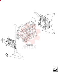 SCREW,Hex Flg, M8 x 1.25 x 45