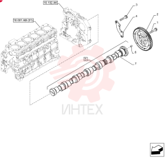 SCREW,Hex Flg, M8 x 1.25 x 25