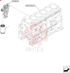 Схема (F4HFE6132 A003) - ENGINE 5801753676 - 47541755 (1/14-) 5801986263 (1)