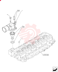 SCREW,Hex Flg, M6 x 20mm