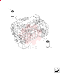 ENGINE OIL FILTER,93.5mm OD x 173mm L, M27, 10 Microns 4897898 (1)