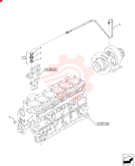HYD CONNECTOR,Hex, M12 x 1.5 x 6.7mm ID x 32mm L