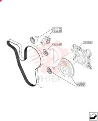 BELT TENSIONER 2856946