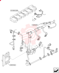 CLAMP,20mm, Insul, 7mm Bolt