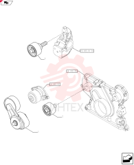 BELT TENSIONER 2856946
