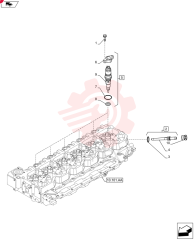 BOLT,Flng, M6 x 1 x 35mm