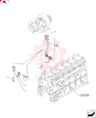 SCREW,Hex Flg, M8 x 1.25 x 25