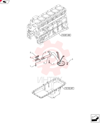 FLANGE BOLT,Hex, M8 x 1.25 x 20mm