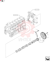 SCREW,Hex Flg, M8 x 1.25 x 25 4899079 (1)