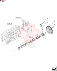 SCREW,Hex Flg, M8 x 1.25 x 25