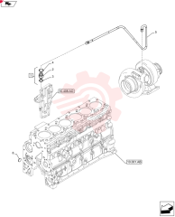 HYD CONNECTOR,Hex, M12 x 1.5 x 6.7mm ID x 32mm L
