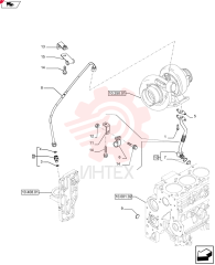 SCREW,Hex Flg, M8 x 1.25 x 25 4899079 (2)