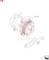 Схема (F4HFE613T A005) - ENGINE 5801366317 - 87746887 (9/10-)