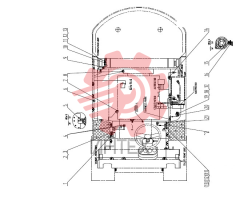 Жгут проводов рамы 46C2510 000