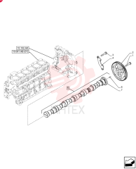 SCREW,Hex Flg, M8 x 1.25 x 25 4899079 (1)
