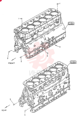 Схема (FD6(T)14) - NISSAN DIESEL ENGINE ASN 050001 - LK400 & LK500A (1/06-12/06) VG01522-08144