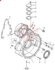 HOUSING-FLYWHEEL,FOR A1 ONLY, Start Year: 01-OCT-84 VG12331Z5511 (3)