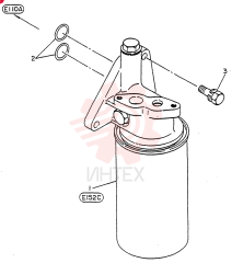 FILTER ASSY-OIL(INNER PARTS E152C),FOR A1 ONLY, Start Year: 01-OCT-84 VG15200Z5513 (1)