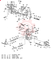 Схема (FD6(T)14) - NISSAN DIESEL ENGINE ASN 050001 - LK400 & LK500A (1/06-12/06) VG19109Z5564