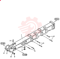INLET MANIFOLD VG1400296109