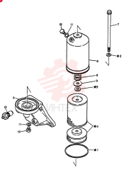 Схема (PE6T04) - NISSAN DIESEL ENGINE - LK900 & LK700A W/TURBO (1/03-12/06) VG1520096007