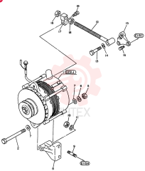 GENERATOR ASSY (35A-BX2) (INNER PARTS E231E) (FOR A1) VG231009607 (1)