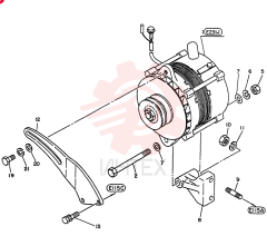 GENERATOR ASSY (35A-BX2) (INNER PARTS E231E) (FOR A1) VG231009607 (3)