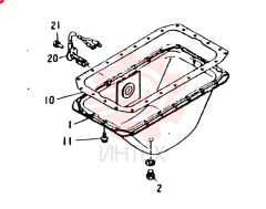 ENGINE OIL PAN VAME080267