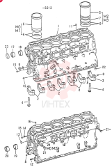 CRANKCASE ASSY 6D14, FOR M0 ONLY, Start Year: 01-JAN-84 VAME999451 (2)