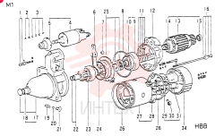 STARTER MOTOR VAME039950 (2)