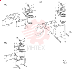 Схема (6D15) - MITSUBISHI DIESEL ENGINE - K907 & MD180LC (1/87-12/06) VAME035735 (1)
