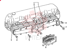 Схема (6D15) - MITSUBISHI DIESEL ENGINE - K909LC & MD240BLC (1/87-12/06) VAME033223