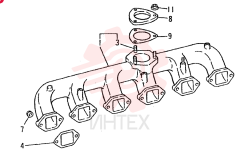 EXHAUST MANIFOLD ASSY VAME032970