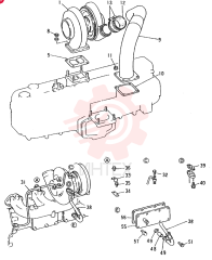 TURBOCHARGER VAME047102 (2)