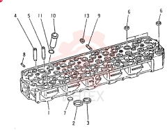 CYLINDER HEAD VAME999907