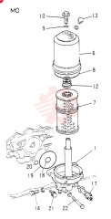 Схема (6D15) - MITSUBISHI DIESEL ENGINE FOR K904C, K907B, K907C & YS750-2 (1/77-12/06) VAME034600 (1)