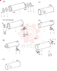 MUFFLER ASSY (FOR M0) FF: