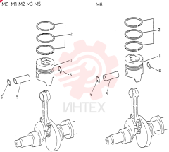 PISTON A SIZE (FOR M0 ONLY) MANUFACTURERP/N(ME032669), Start Year: 01-JAN-84