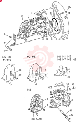 INJECTION PUMP GENERAL ASSY(FOR M0 ONLY), Start Year: 01-SEP-83