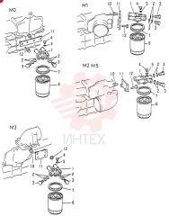 Схема (6D15) - MITSUBISHI DIESEL ENGINES - K907D & K907LC EXCAVATORS (1/86-12/06) VAME035827 (2)