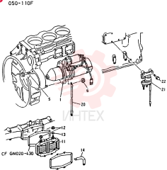 STARTER MOTOR VAME049184
