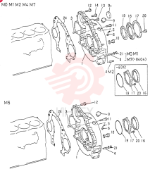 Схема (6D14) - MITSUBISHI DIESEL ENGINES - K907D & K907LC EXCAVATORS (1/86-12/06) VAME030984