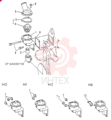 THERMOSTAT CASE ASSY(FOR M0 ONLY)