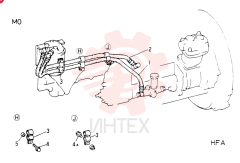 HOSE,FUEL   FEED,PUMP-FILTER- L = 900