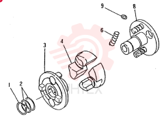 Схема (6D16-T) - MITSUBISHI DIESEL ENGINE - K909LC & MD240BLC (1/87-12/06) VA3186081050