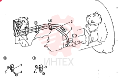 HOSE, FUEL  FEED, PUMP-FILTER, L=900