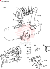 TURBOCHARGER VAME047102 (1)