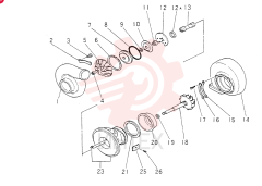 TURBOCHARGER (INNER PARTS)(M1)